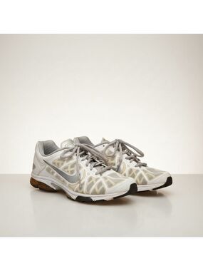 Nike Air Max+ 2011 Running Shoes in Silver/Metallic 7Y, Womens 8.5
